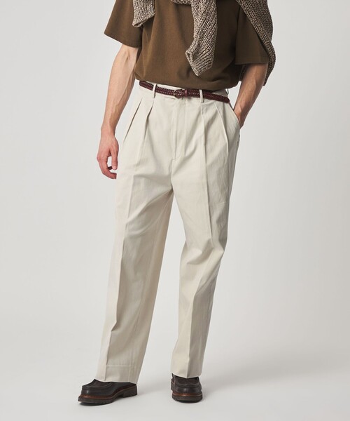 Steven Alan＞ グレース ツイル イン ツープリーツ ドレス トラウザー