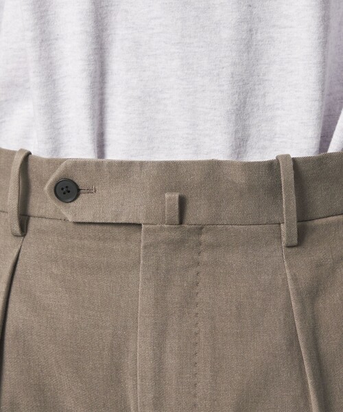 Steven Alan（スティーブンアラン）の「＜Steven Alan＞ グレース ツイル イン ツープリーツ ドレス トラウザーズⅡ（スラックス・メンズ・ダークグレー/オフホワイト/グレー・S/M/L/XL）」の19枚目の写真