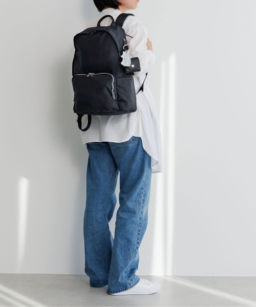 ace.(エース)の「リュックサック フィカス 20L ace.×HAyU 19105(バックパック/リュック・レディース・ブラック/ライトグレー/チャコール・FREE)」の5枚目の写真