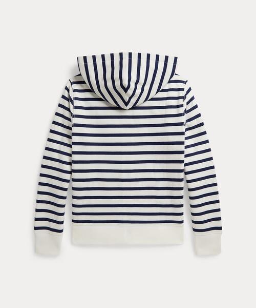 POLO RALPH LAUREN CHILDRENSWEAR(ポロ ラルフ ローレン チルドレンズウェア)の「Polo ベア ストライプド フリース フーディ(パーカー・キッズ・マルチ・L/M/S/XL)」の3枚目の写真