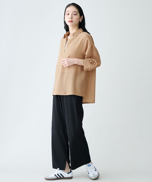 ANY（エニィ）の「テレコイージーパンツ（その他パンツ・レディース・ベージュ系/ブラック系/ブルー系・X-LARGE）」の17枚目の写真