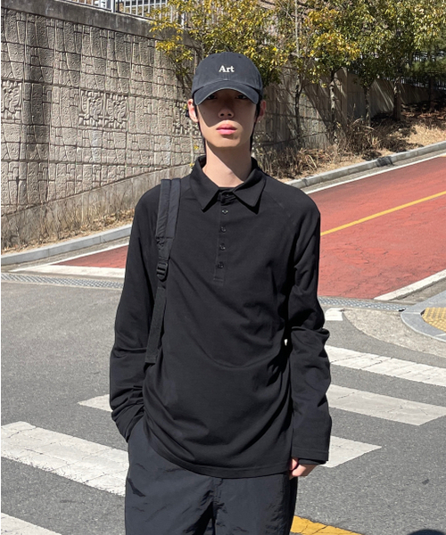 TOFFEE(トフィー)の「VTG ポロTシャツ (ブラック)(ポロシャツ・メンズ・その他・SMALL/MEDIUM/LARGE/X-LARGE)」の1枚目の写真