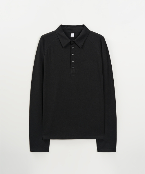 TOFFEE(トフィー)の「VTG ポロTシャツ (ブラック)(ポロシャツ・メンズ・その他・SMALL/MEDIUM/LARGE/X-LARGE)」の3枚目の写真