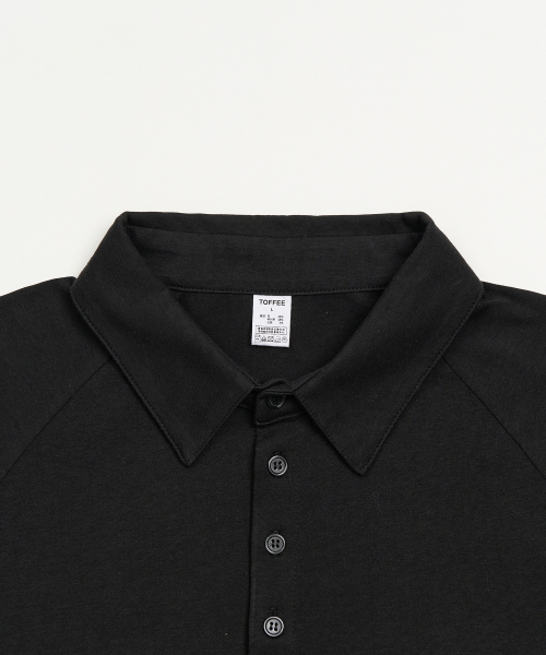 TOFFEE(トフィー)の「VTG ポロTシャツ (ブラック)(ポロシャツ・メンズ・その他・SMALL/MEDIUM/LARGE/X-LARGE)」の4枚目の写真