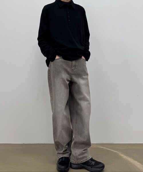 TOFFEE(トフィー)の「VTG ポロTシャツ (ブラック)(ポロシャツ・メンズ・その他・SMALL/MEDIUM/LARGE/X-LARGE)」の2枚目の写真