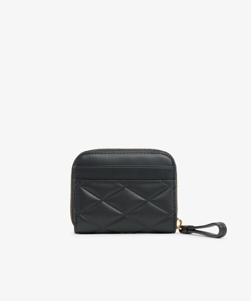 LACOSTE（ラコステ）の「クロコダイル キルティングレザーラウンドジップミニウォレット（財布・レディース・ブラック/イエロー/ベージュ・FREE）」の5枚目の写真