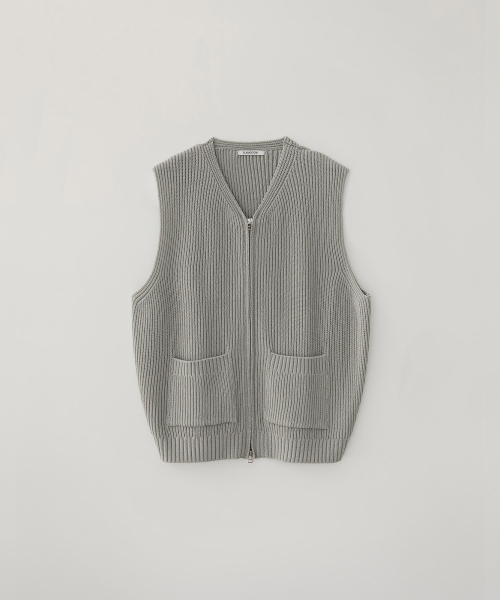 BLANKROOM(ブランクルーム)の「家ニットベスト_PALE GREEN(ベスト・レディース・その他・1/2/3)」の1枚目の写真