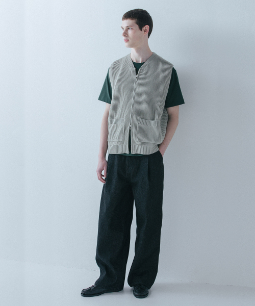 BLANKROOM(ブランクルーム)の「家ニットベスト_PALE GREEN(ベスト・レディース・その他・1/2/3)」の5枚目の写真