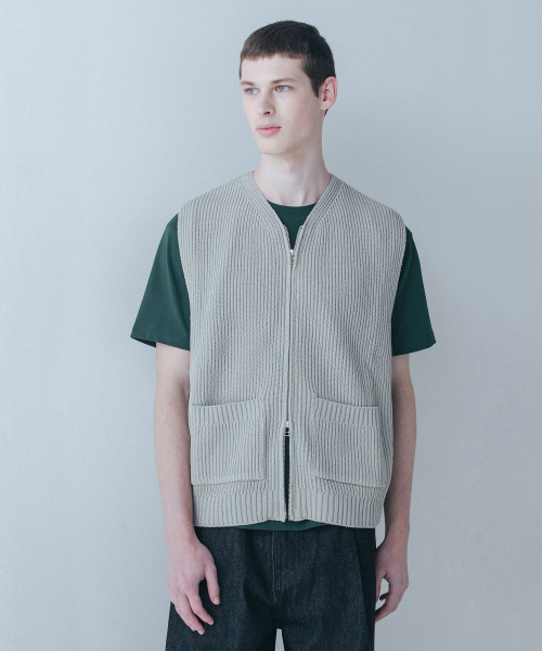 BLANKROOM(ブランクルーム)の「家ニットベスト_PALE GREEN(ベスト・レディース・その他・1/2/3)」の6枚目の写真
