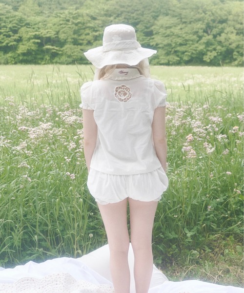 chernyy（チェルニー）の「Indian cotton puff shorts / インドコットンかぼちゃパンツ（その他パンツ・レディース・アイボリー・LARGE/MEDIUM/SMALL）」の4枚目の写真