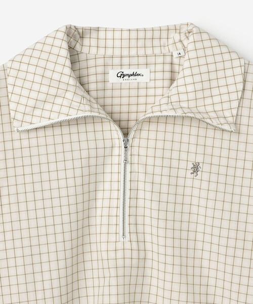 GYMPHLEX(ジムフレックス)の「Gymphlex | ハーフジップ 長袖チェックシャツ WOMEN(シャツ/ブラウス・レディース・イエロー系その他・14)」の16枚目の写真