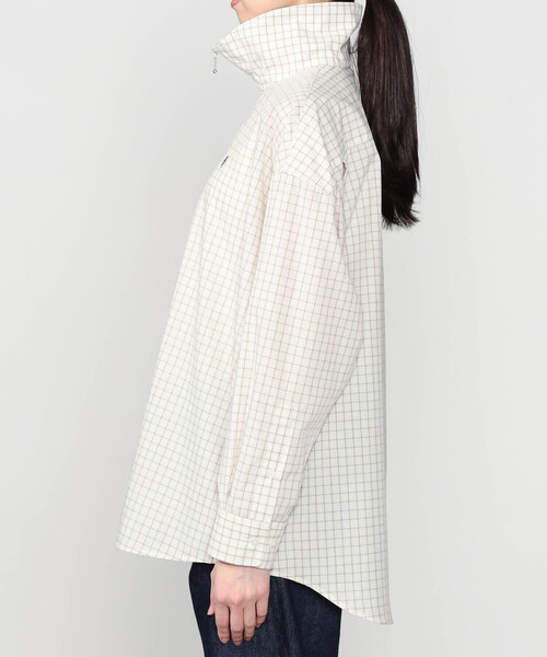 GYMPHLEX(ジムフレックス)の「Gymphlex | ハーフジップ 長袖チェックシャツ WOMEN(シャツ/ブラウス・レディース・イエロー系その他・14)」の9枚目の写真