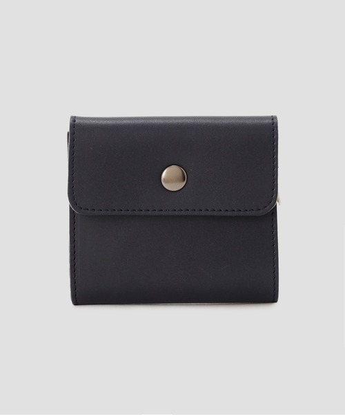 MHL.（エムエイチエル）の「BASIC LEATHER（財布・レディース・ネイビー/イエロー系その他2・FREE）」の2枚目の写真