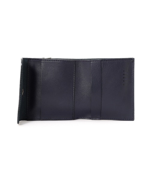 MHL.（エムエイチエル）の「BASIC LEATHER（財布・レディース・ネイビー/イエロー系その他2・FREE）」の9枚目の写真