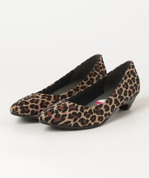 A.I（エーアイ）の「豹柄ポインテッドトゥパンプス　日本製（パンプス）」