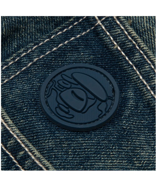 AAPE BY A BATHING APE（エーエイプバイアベイシングエイプ）の「AAPE NOW DENIM SHORTS（デニムパンツ・メンズ・ブルー/ライトブルー・SMALL/LARGE/X-LARGE/MEDIUM）」の8枚目の写真