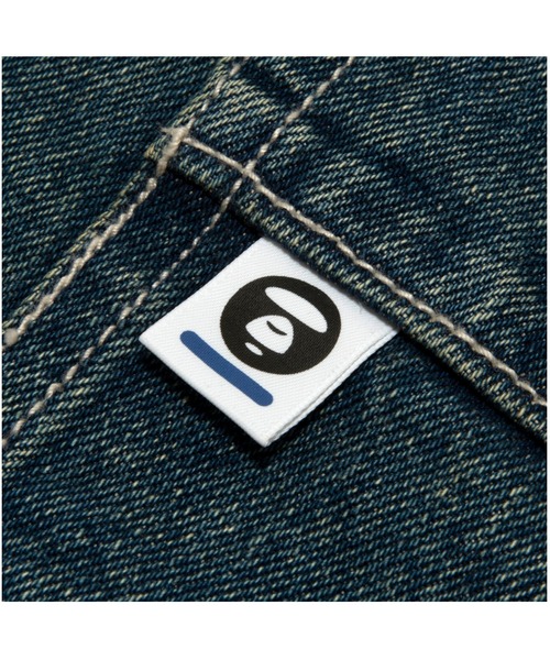 AAPE BY A BATHING APE（エーエイプバイアベイシングエイプ）の「AAPE NOW DENIM SHORTS（デニムパンツ・メンズ・ブルー/ライトブルー・SMALL/LARGE/X-LARGE/MEDIUM）」の10枚目の写真