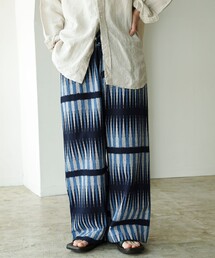 fennica（フェニカ）の「久留米絣 イージーパンツ 26SS（その他パンツ）」