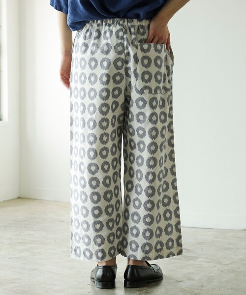 fennica(フェニカ)の「久留米絣 イージーパンツ 26SS(その他パンツ・メンズ・その他/ホワイト/ネイビー・MEDIUM/LARGE/SMALL)」の9枚目の写真