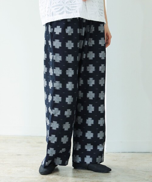 fennica(フェニカ)の「久留米絣 イージーパンツ 26SS(その他パンツ・メンズ・その他/ホワイト/ネイビー・MEDIUM/LARGE/SMALL)」の20枚目の写真