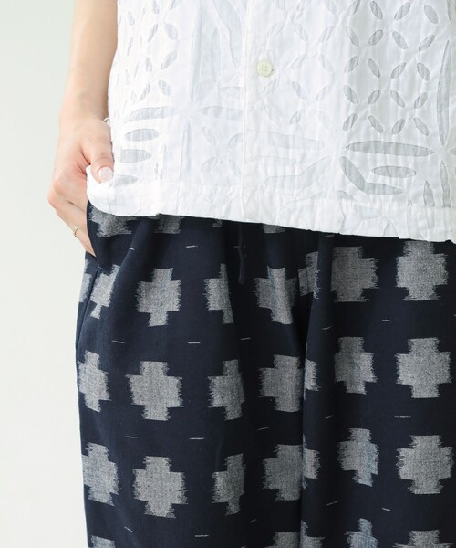 fennica(フェニカ)の「久留米絣 イージーパンツ 26SS(その他パンツ・メンズ・その他/ホワイト/ネイビー・MEDIUM/LARGE/SMALL)」の21枚目の写真