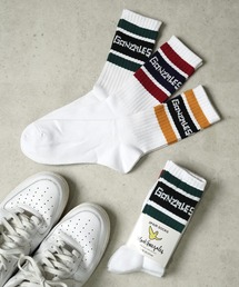 Mark Gonzales（マーク・ゴンザレス）の「"02"≪Mark Gonzales≫3足セット ライン クルーソックス（ソックス/靴下）」