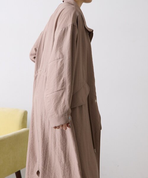 ear PAPILLONNER（イアパピヨネ）の「ステンカラーコート【SUM1 STYLE】（その他アウター・レディース・モカ/ベージュ・FREE）」の14枚目の写真