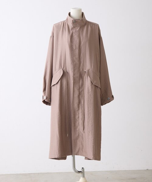 ear PAPILLONNER（イアパピヨネ）の「ステンカラーコート【SUM1 STYLE】（その他アウター・レディース・モカ/ベージュ・FREE）」の17枚目の写真