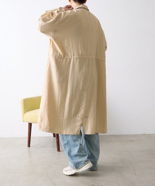 ear PAPILLONNER（イアパピヨネ）の「ステンカラーコート【SUM1 STYLE】（その他アウター・レディース・モカ/ベージュ・FREE）」の21枚目の写真