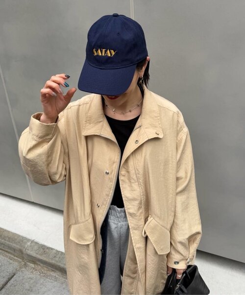 ear PAPILLONNER（イアパピヨネ）の「ステンカラーコート【SUM1 STYLE】（その他アウター・レディース・モカ/ベージュ・FREE）」の22枚目の写真