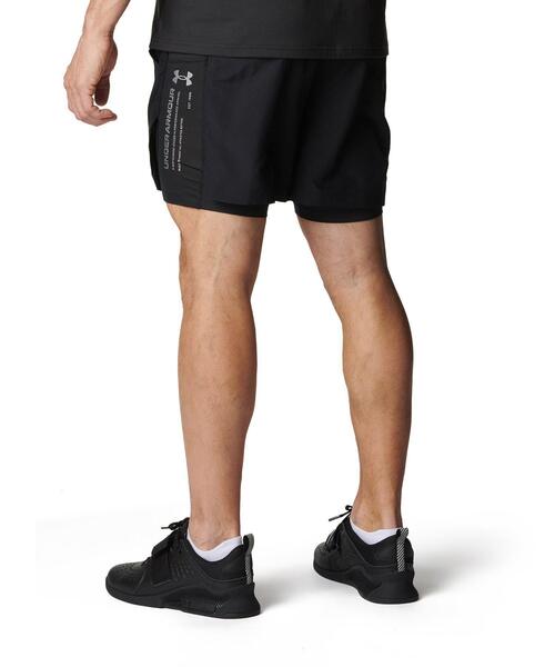 UNDER ARMOUR（アンダーアーマー）の「UAアンブロークン ショーツ プロ（トレーニング/メンズ）（その他パンツ・メンズ・ブラック・L/2XL/S/XL/M）」の2枚目の写真