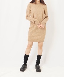 Alt due（オルトデュー）の「【Alt due/オルト デュー】SET PDラインスリーブニットプルオーバー&スカート（セットアップ）」