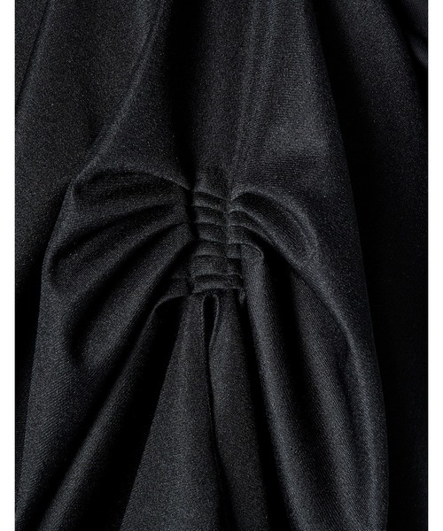 RUMCHE(ラムシェ)の「Tuck Chief Cutsew Tops / タックチーフカットソートップス(Tシャツ/カットソー・レディース・ホワイト/ブラック/ミント・FREE)」の16枚目の写真