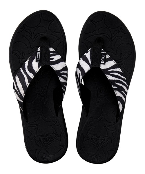 ROXY(ロキシー)の「ROXY ウィメンズ CAILLAY ANIMALS ファッションサンダル 【2026年春夏モデル】/ロキシーレオパード・ゼブラ柄サンダル(サンダル・レディース・ホワイト系その他/レオパード・LARGE/SMALL/MEDIUM)」の8枚目の写真