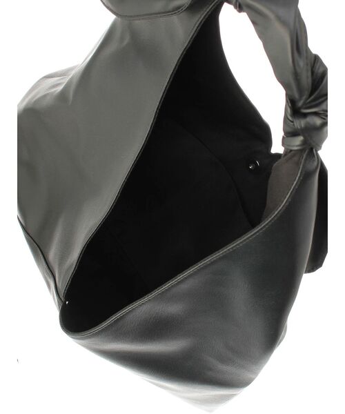 Ungrid(アングリッド)の「リボンデザインフェイクレザーバッグ(ハンドバッグ・レディース・オフホワイト/ブラック・FREE)」の11枚目の写真