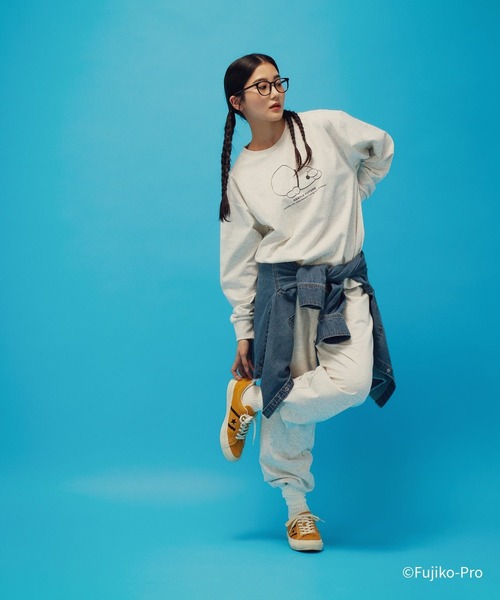 GLOBAL WORK（グローバルワーク）の「ドラえもん/ルームウェアSET/646965（ルームウェア/パジャマ・メンズ・ライトグレー/ネイビー・LARGE/MEDIUM）」の4枚目の写真