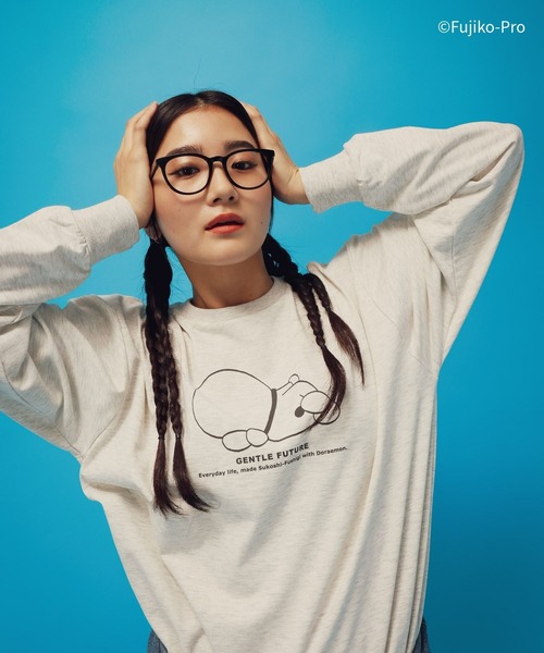 GLOBAL WORK（グローバルワーク）の「ドラえもん/ルームウェアSET/646965（ルームウェア/パジャマ・メンズ・ライトグレー/ネイビー・LARGE/MEDIUM）」の7枚目の写真