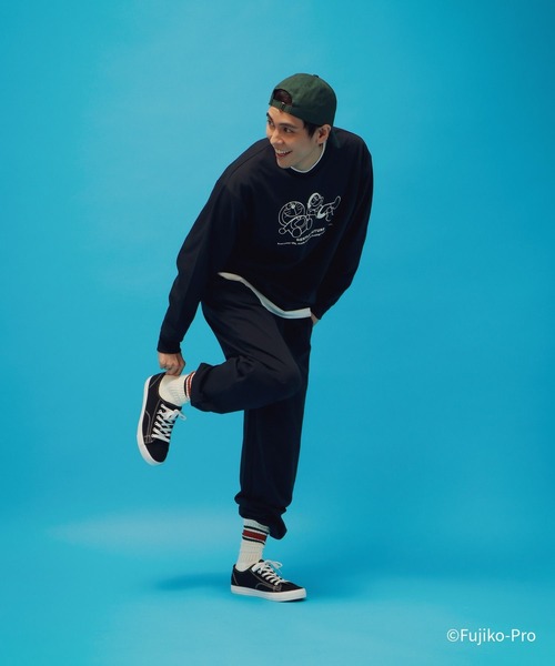 GLOBAL WORK（グローバルワーク）の「ドラえもん/ルームウェアSET/646965（ルームウェア/パジャマ・メンズ・ライトグレー/ネイビー・LARGE/MEDIUM）」の11枚目の写真