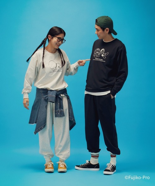 GLOBAL WORK（グローバルワーク）の「ドラえもん/ルームウェアSET/646965（ルームウェア/パジャマ・メンズ・ライトグレー/ネイビー・LARGE/MEDIUM）」の20枚目の写真