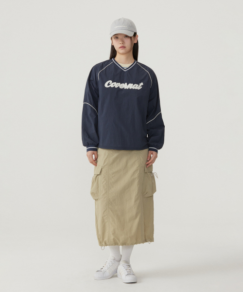 COVERNAT WOMAN（カバーナットウーマン）の「ウーマンストリングカーゴスカートLight Khaki（スカート・レディース・その他・WS/WM）」の4枚目の写真