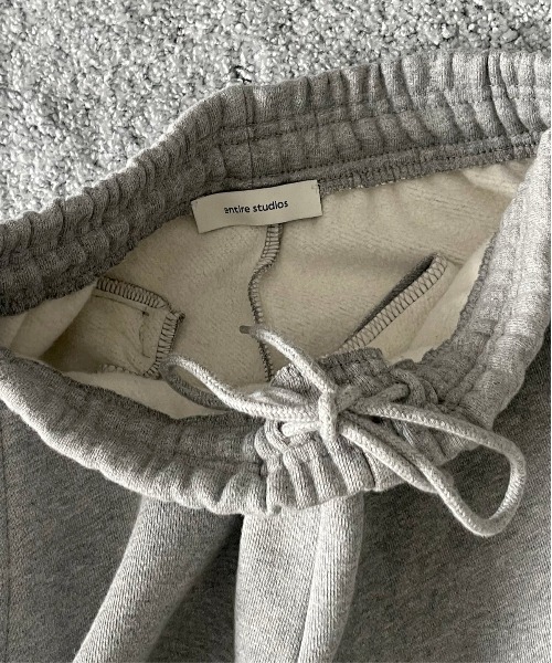entire studios（エンタイアスタジオ）の「ENTIRE STUDIOS Full sweatpant（スウェットパンツ・メンズ・ヘザーグレー/グレー/ブラック・SMALL）」の6枚目の写真