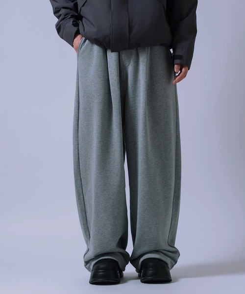 improves(インプローブス)の「ダブルタック 極太 ワイドスウェットパンツ(スウェットパンツ・メンズ・杢グレー・LARGE/MEDIUM)」の13枚目の写真