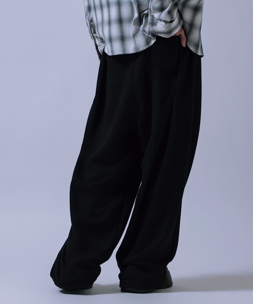 improves(インプローブス)の「ダブルタック 極太 ワイドスウェットパンツ(スウェットパンツ・メンズ・杢グレー・LARGE/MEDIUM)」の10枚目の写真