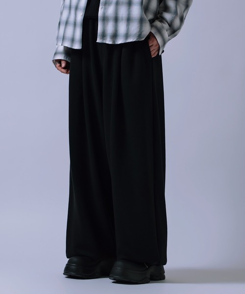 improves(インプローブス)の「ダブルタック 極太 ワイドスウェットパンツ(スウェットパンツ・メンズ・杢グレー・LARGE/MEDIUM)」の11枚目の写真