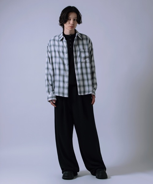 improves(インプローブス)の「ダブルタック 極太 ワイドスウェットパンツ(スウェットパンツ・メンズ・杢グレー・LARGE/MEDIUM)」の12枚目の写真