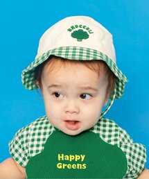 WAKUWAKU FARM おやさいベビー帽子