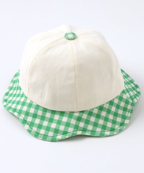 BREEZE(ブリーズ)の「WAKUWAKU FARM おやさいベビー帽子(ハット・キッズ・オレンジ/グリーン・46/48)」の11枚目の写真