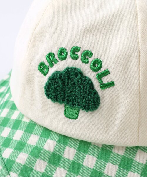 BREEZE(ブリーズ)の「WAKUWAKU FARM おやさいベビー帽子(ハット・キッズ・オレンジ/グリーン・46/48)」の13枚目の写真