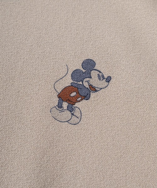 Disney(ディズニー)の「【71】【Disney/ディズニー】ミッキーマウス&ミニーマウス クールマックス 梨地 フロント&バックプリント クルーネックTシャツ/ユニセックス/レディース/メンズ(Tシャツ/カットソー・レディース・チャコールグレー/グレー系その他/ホワイト/ベージュ・M/L/XL)」の10枚目の写真