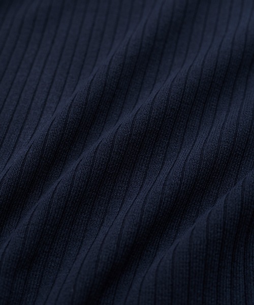 VIS（ビス）の「ポロ襟ニットワンピース（ワンピース・レディース・チャコールグレー/ネイビー/ブラウン・FREE）」の10枚目の写真